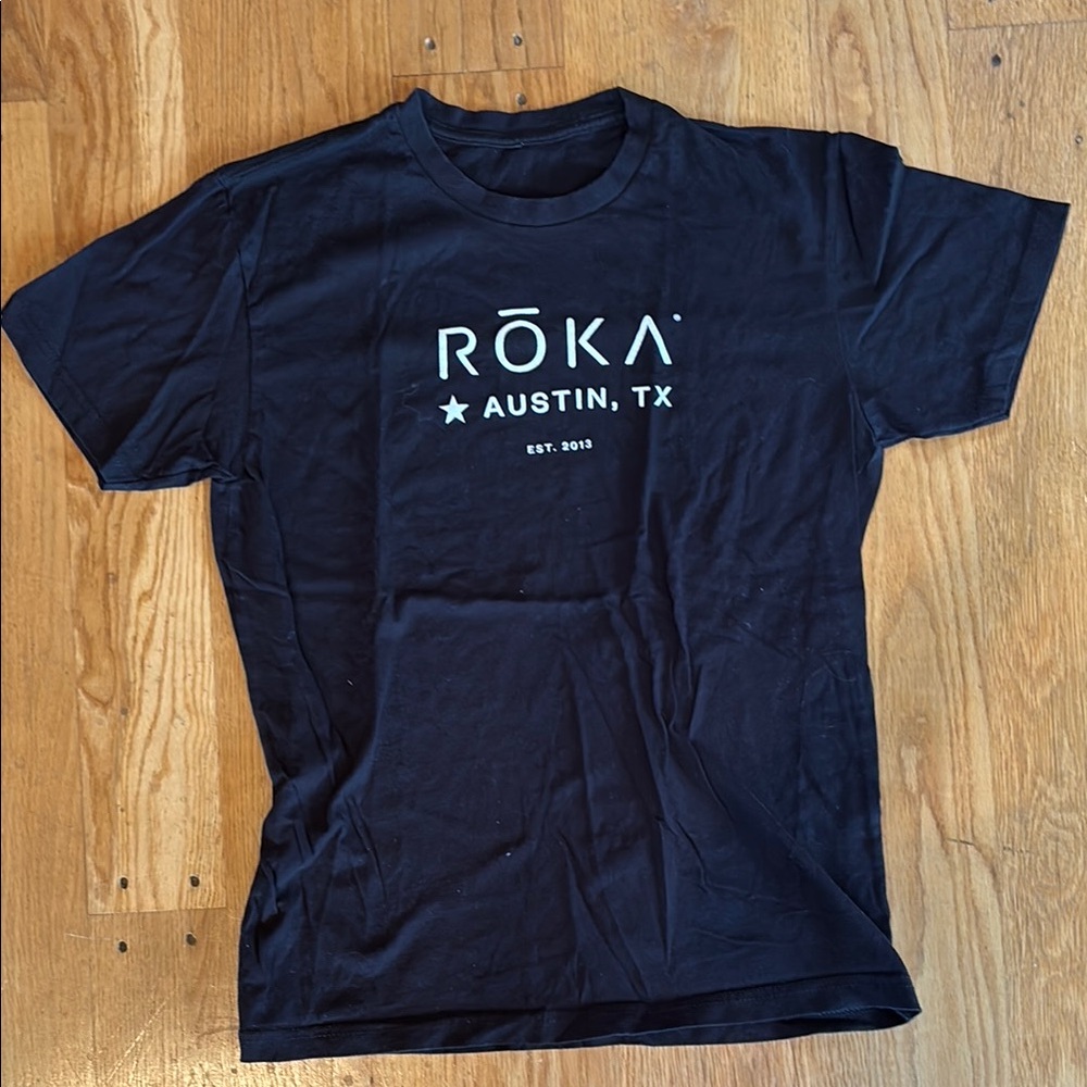 Men's Black T-Shirt, Roka, NWOT, S